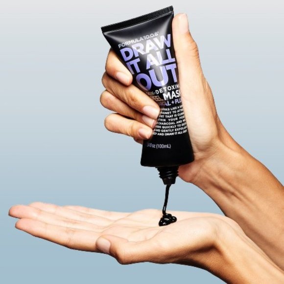 Formula 10.0.6 Draw It All Out Skin Detoxing Charcoal + Plum Peel Mask, 3.4 oz - Picture 3 of 3